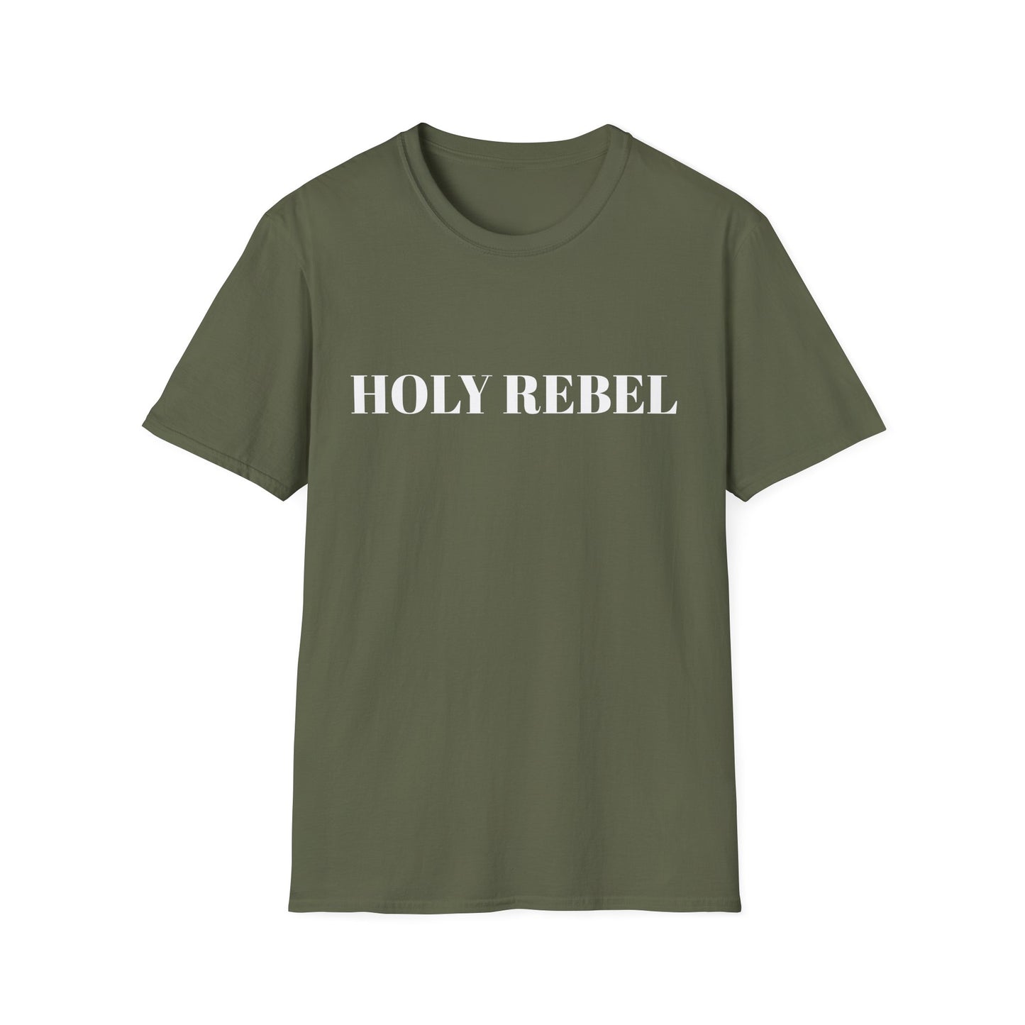 Holy Rebel T-Shirt — Bold Faith Graphic Tee