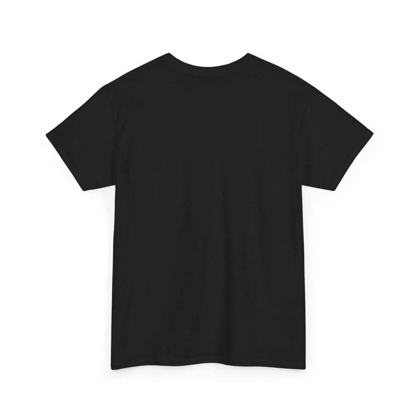 Deconstruct Graphic Tee — Minimalist Black T-Shirt with Bold White Text