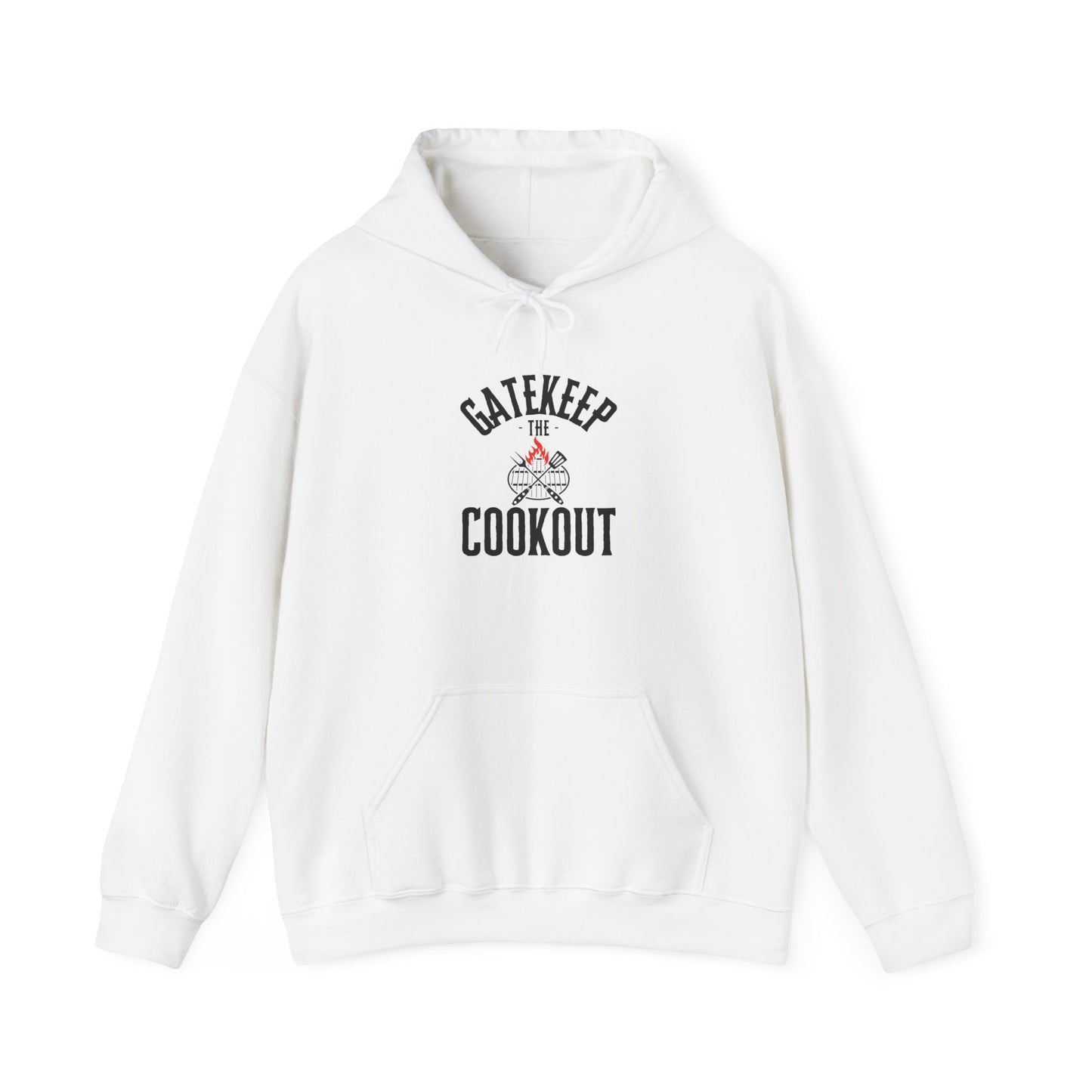 Gatekeep the Cookout Hoodie — Funny BBQ Chef Pullover