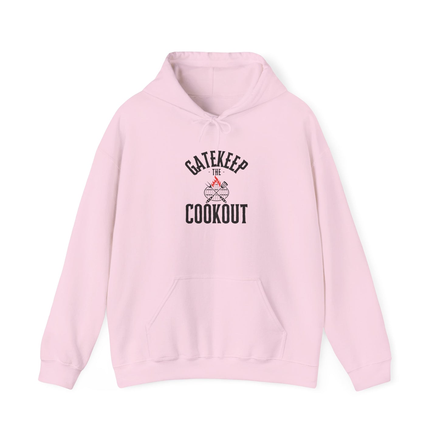Gatekeep the Cookout Hoodie — Funny BBQ Chef Pullover